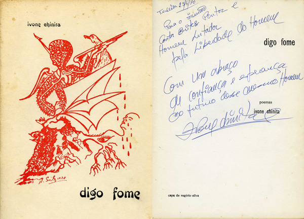 Digo Fome, poemas de Ivone Chinita; primeiro número da colecção Gávea/Glacial, Angra do Heroísmo, 1970